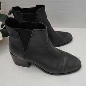 TOMS Esme 10012467 Boots Booties Womens Black 10